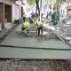 Veredas de hormigón en Rosario: Prueba piloto y lanzamiento del Plan de Obras 2025